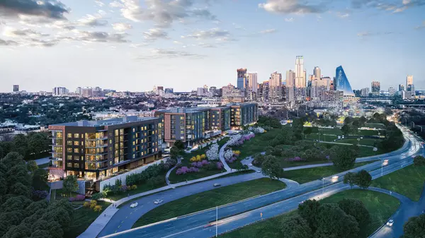 belvedere condos in austin exterior view