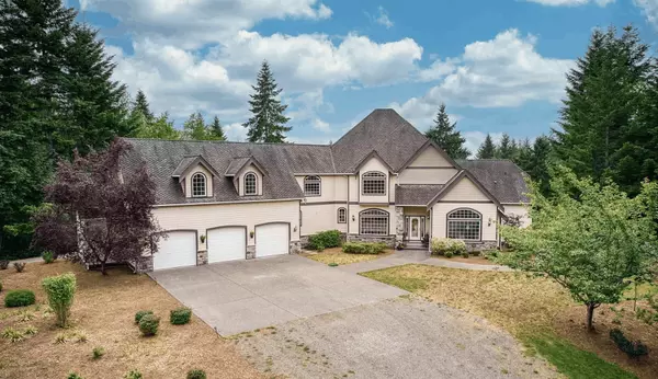 Estate Front Door and Garages