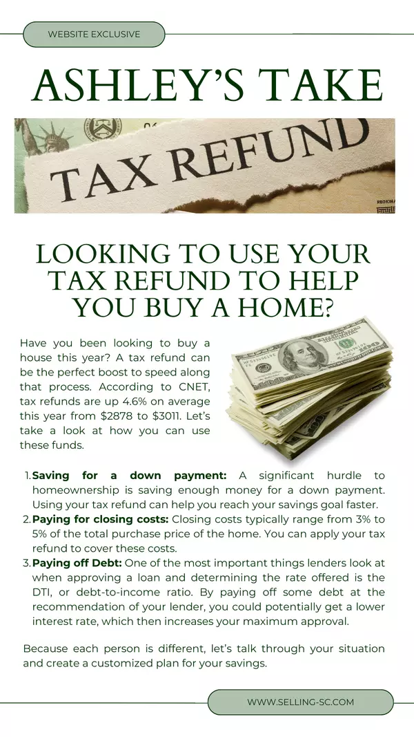 Buy a House with Your Tax Refund,Ashley Phillips