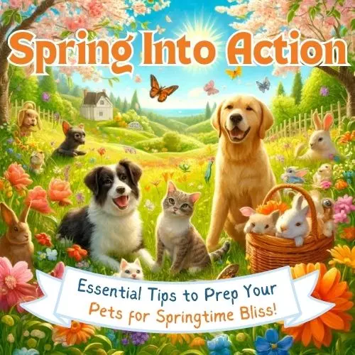 Spring Into Action: Essential Tips to Prep Your Pets for Springtime Bliss!,Joe Bryan