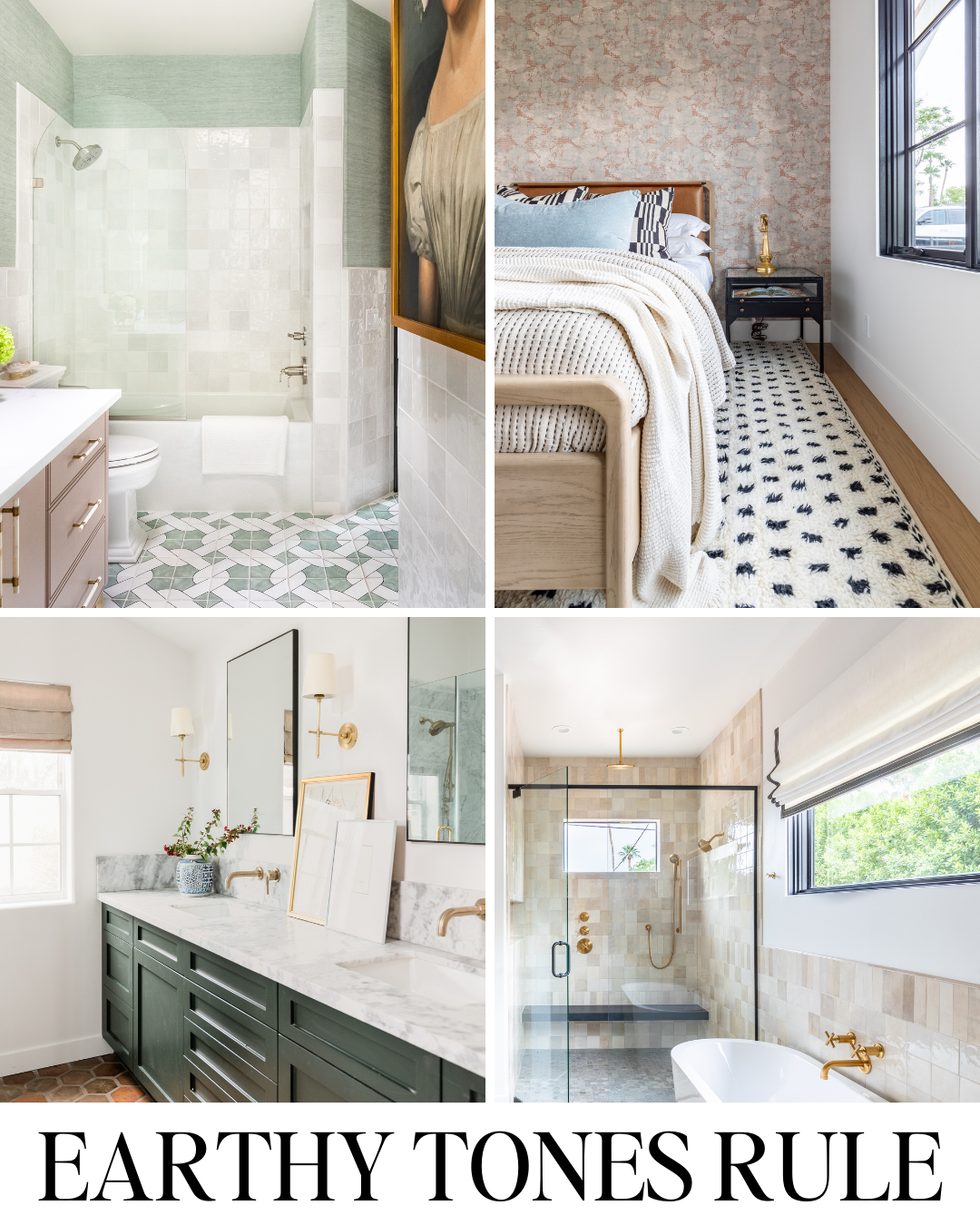 Earthy Tones Rule  Drawing inspiration from nature's palette, earthy hues dominate luxury interiors. Burnt orange and moss green infuse warmth and vitality, echoing the revival of 70s-inspired design. Complementing these bold shades are natural neutrals like beige, taupe, and greige, providing a timeless backdrop for expressive accents and furnishings.