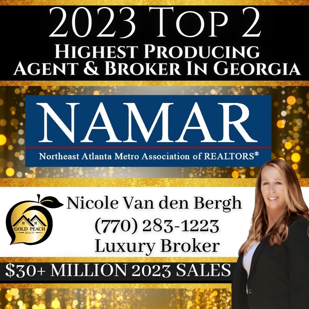 feature image of NAMAR Million Dollar Club Honors Nicole Van den Bergh as Georgia&#39;s Premier Real Estate Advisor