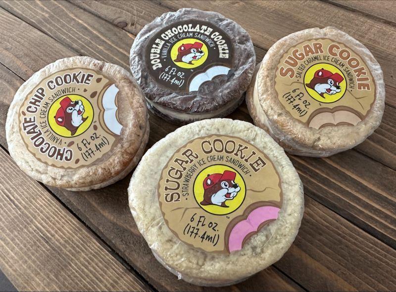 Buc-ee's Cookie Ice Cream Sandwiches Are The Ultimate Texas Summer ...