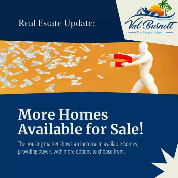 The Number of Homes for Sale Is Increasing,Valerie Burnett