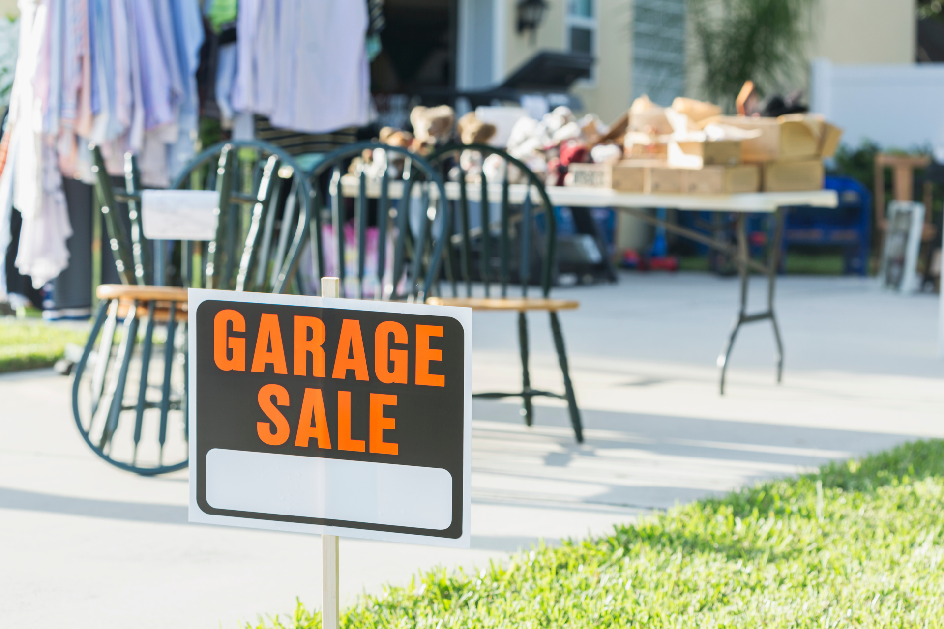 Garage Sale, Real Estate, Madison Wisconsin