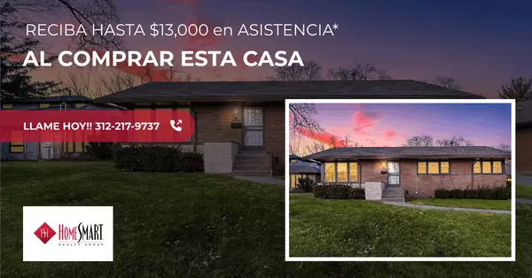 Hasta $13,000 de asistencia disponible al comprar esta Casa en Homewood, IL