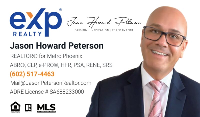 Jason Peterson Sells Metro Phoenix (Valley of the Sun)