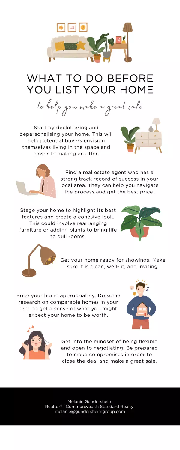 WHAT TO DO BEFORE YOU LIST YOUR HOME,Melanie Gundersheim