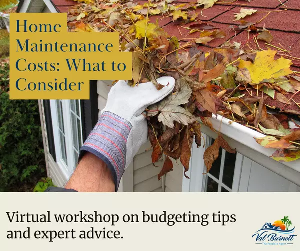 Concerned About Home Maintenance Costs?,Valerie Burnett