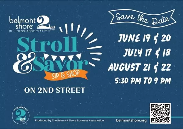 feature image of Stroll &amp; Savor: Belmont Shore&#39;s Premier Summer Food Tasting Event