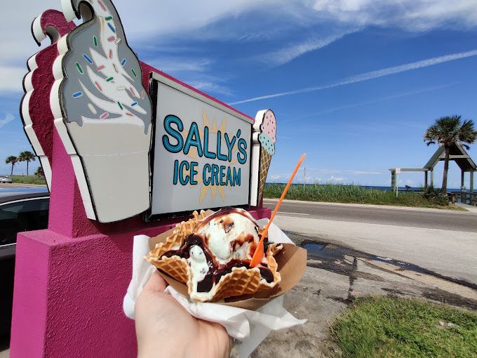 Sally's Ice Cream Flagler Beach