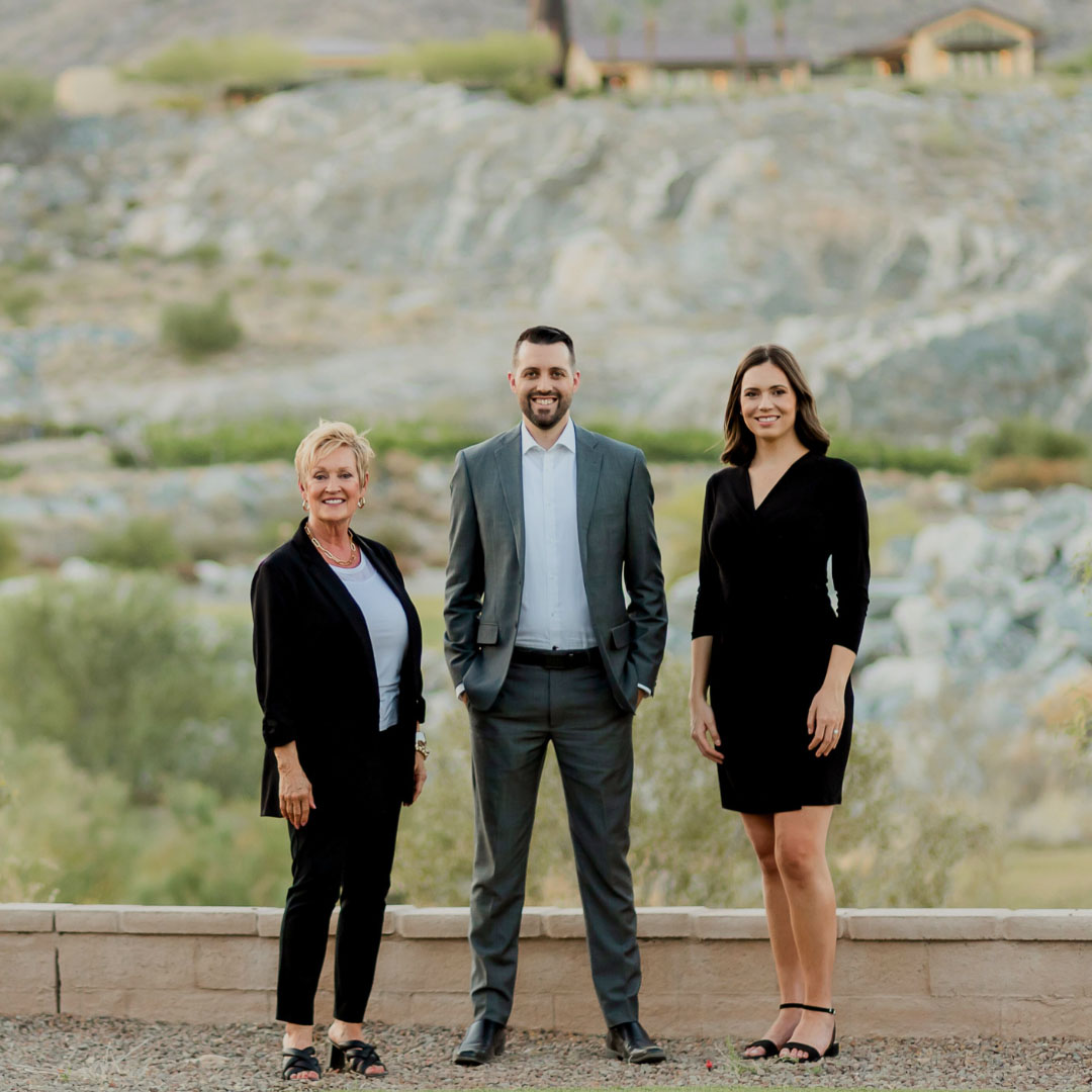 The Ravenscroft Group team of top realtors in the Phoenix Metro area, specializing in new construction, real estate investment strategies, and exceptional client service. Leading experts in helping buyers and sellers achieve their real estate goals across Greater Phoenix, including Scottsdale, Chandler, and Buckeye.