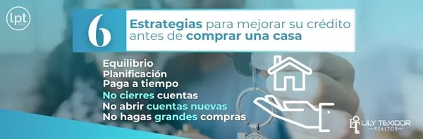 Estrategias clave para mejorar tu crédito antes de comprar una casa