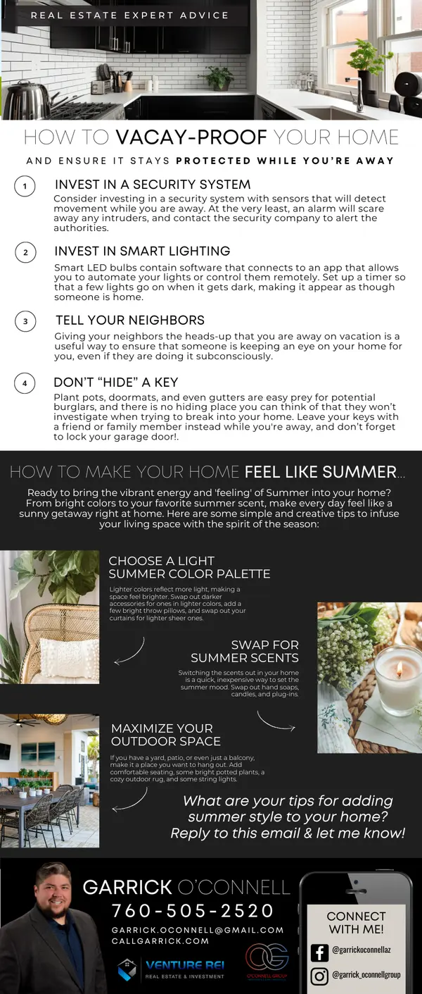 Make Your Home Feel Like Summer,Garrick O'Connell