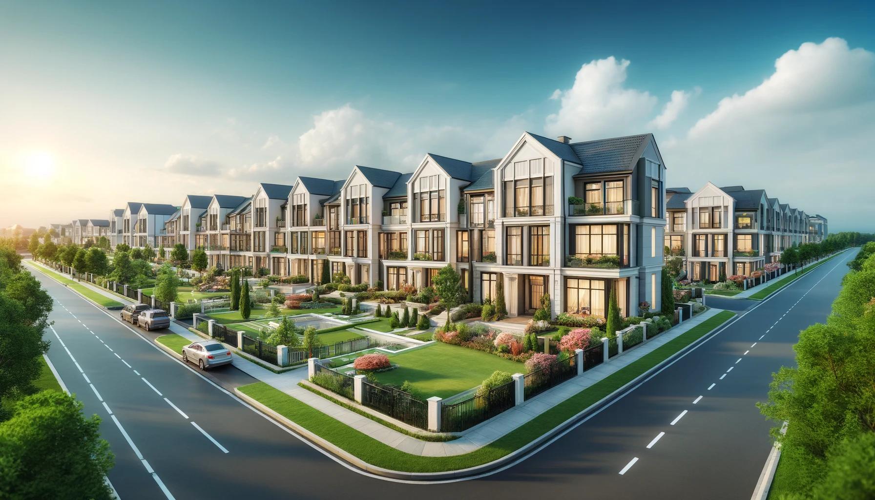 spacious townhouses