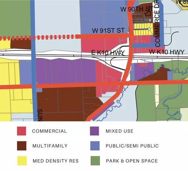 City of De Soto, Kansas Future Use Land Map