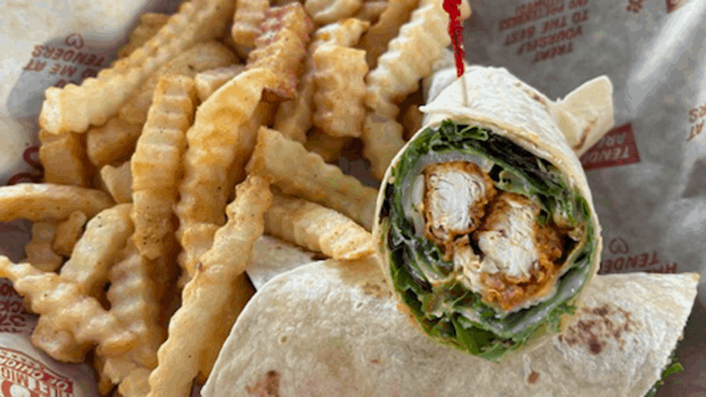 the magoo's wrap at huey magoo's chicken tenders in goose creek sc