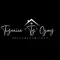 Black and White Feminine Real Estate Logo