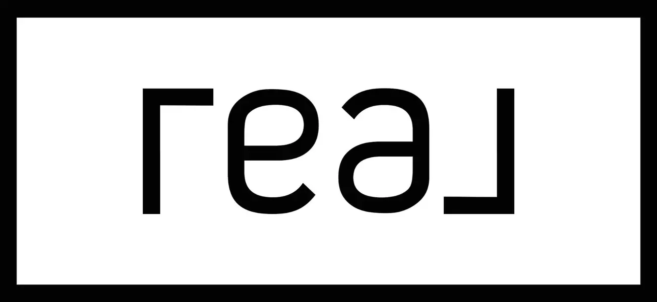 Real Logo Outline Black