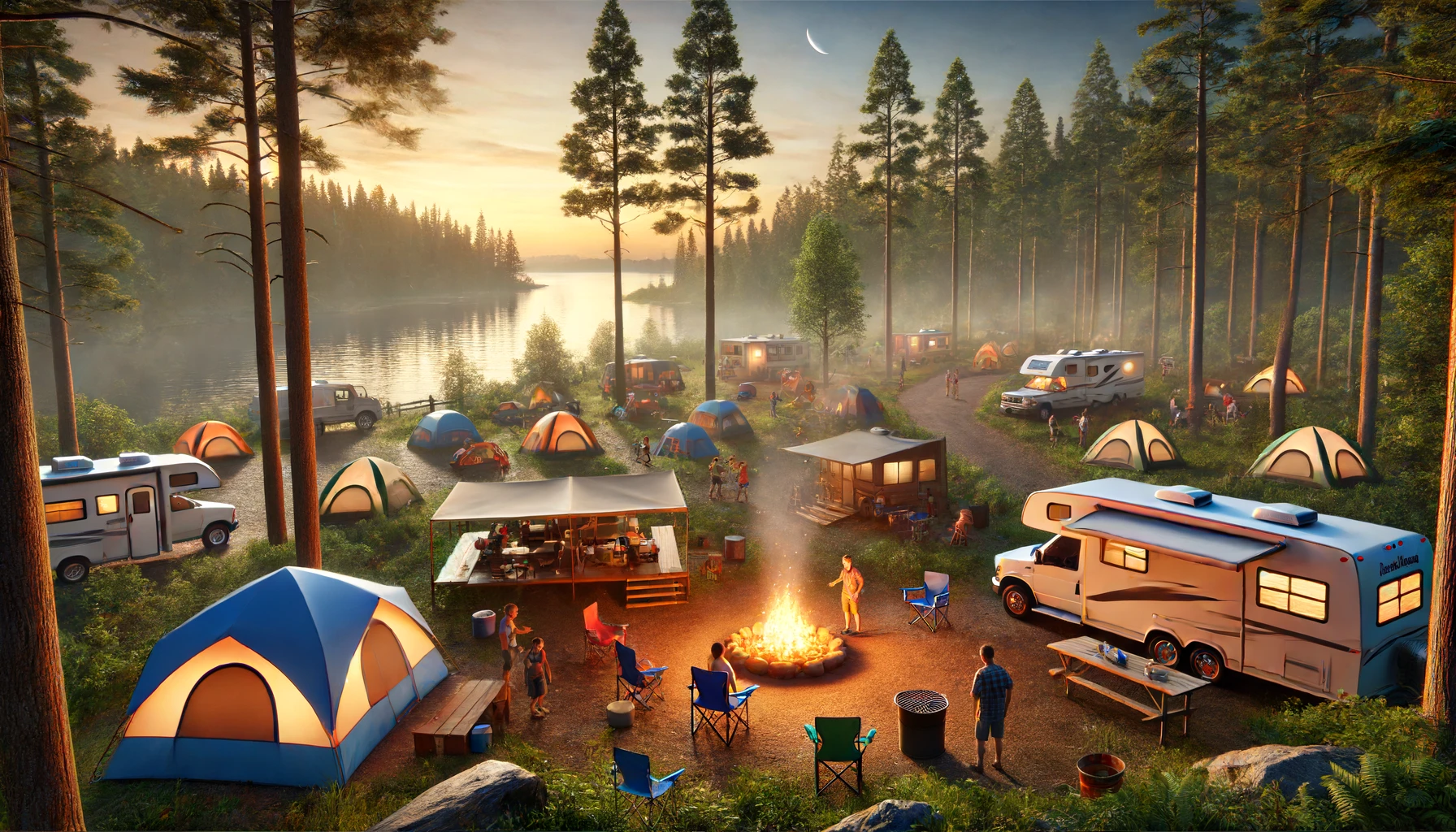 A Guide to Camping and RV Parks at Lake Lanier