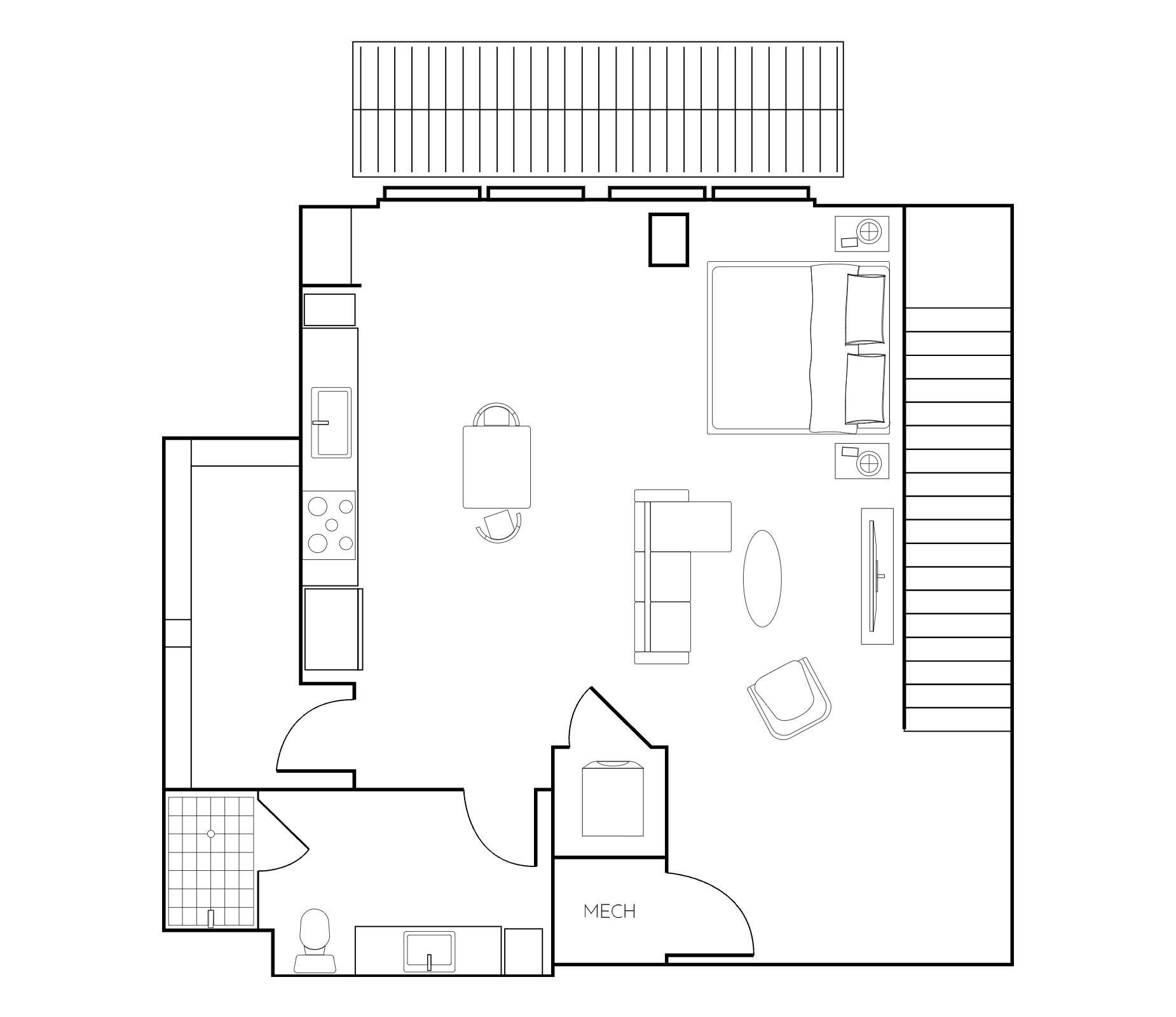 live and work south austin condo floor plan