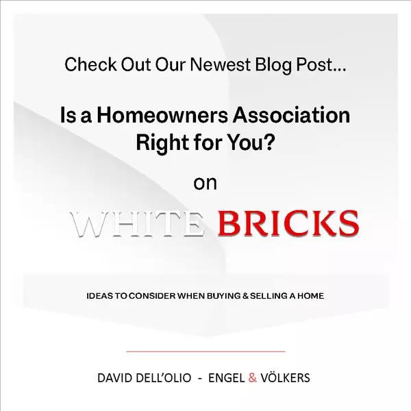 Is a Homeowners Association Right for You,David Dell'Olio