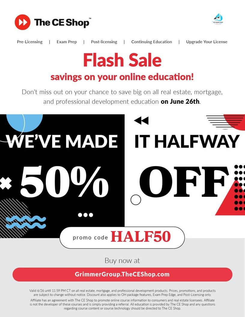The CE Shop- online real estate classes - the ceshop discount code
