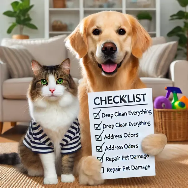 Preparing Your Home for Sale When You Have Pets: A Comprehensive Checklist