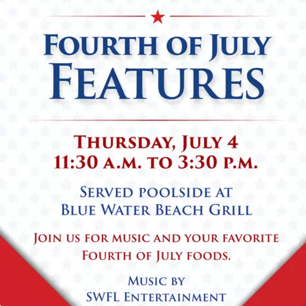Fourth of July Celebration at Miromar Lakes Beach & Golf Club,Dina Skaff