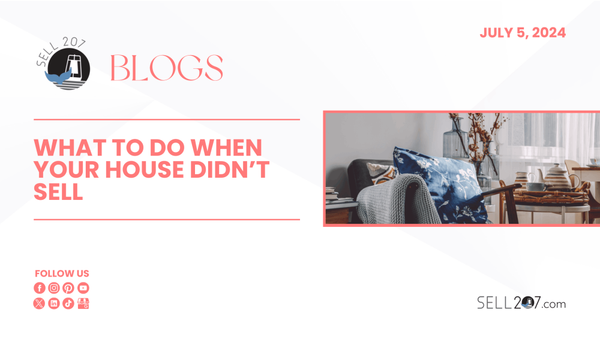 What To Do When Your House Didn’t Sell,Monet Yarnell