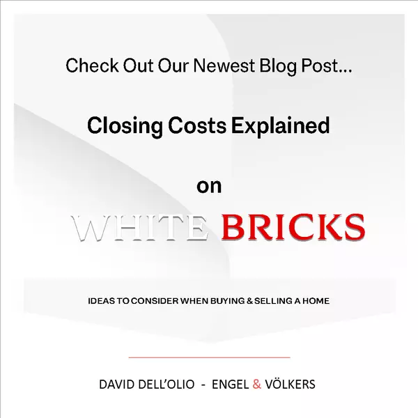 Closing Costs Explained,David Dell'Olio