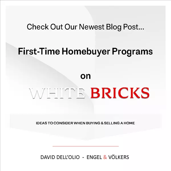 First-Time Homebuyer Programs,David Dell'Olio