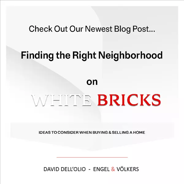 Finding the Right Neighborhood,David Dell'Olio