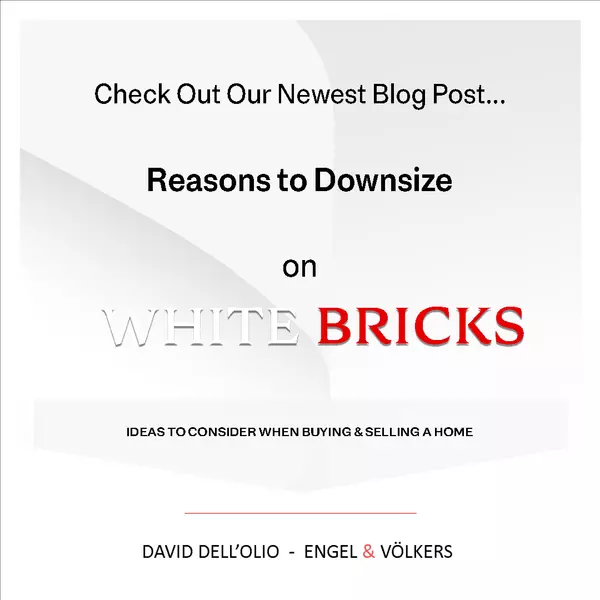 Reasons to Downsize,David Dell'Olio