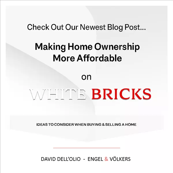 Making Home Ownership More Affordable,David Dell'Olio