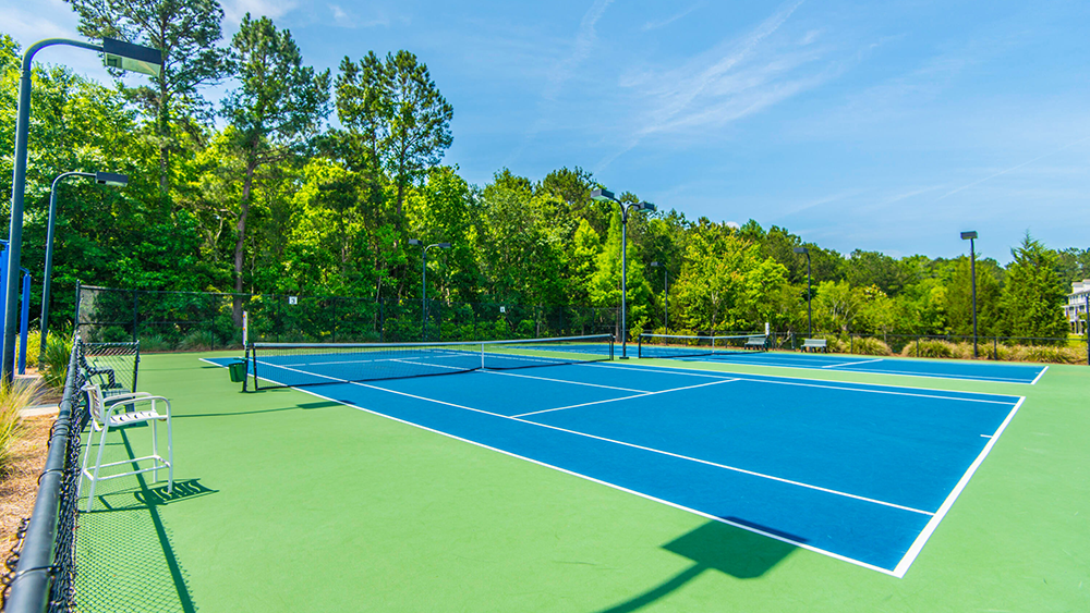 tennis courts in the park west neighborhood