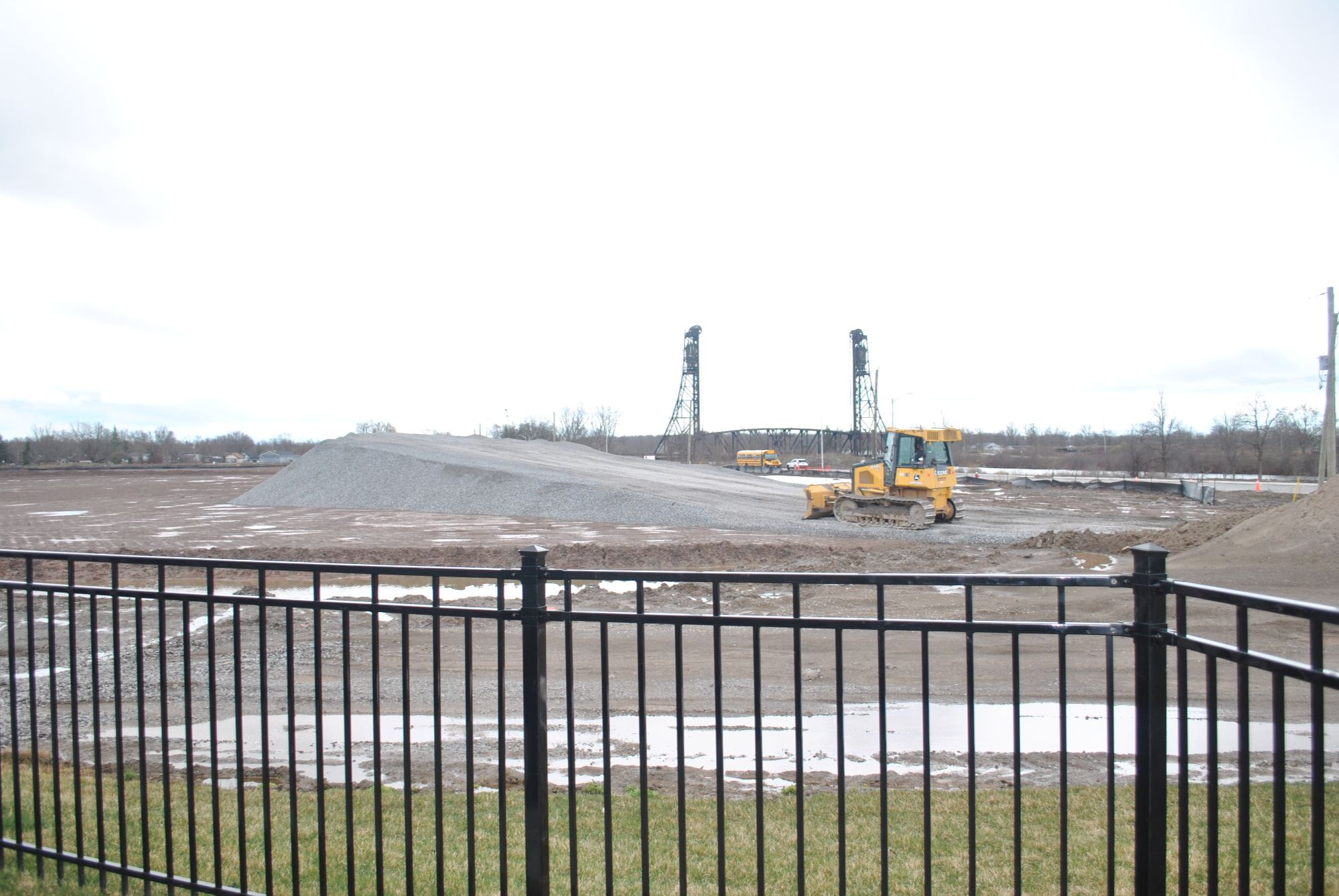 Constructions underway for new build homes in Welland, Ontario