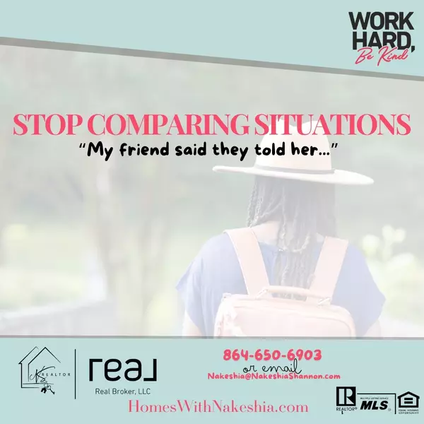 Comparison Is The Thief of Joy | YOU DON'T HAVE THE FULL PICTURE | Nakeshia Shannon,Nakeshia Shannon