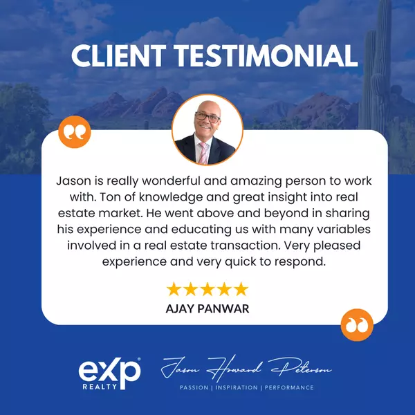 Satisfied Client: Ajay Panwar,Jason Peterson