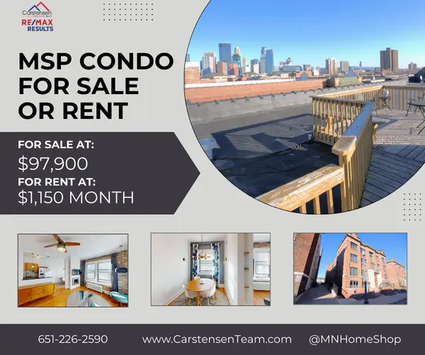 Rent or Buy this Top Floor Condo in Minneapolis,Chuck Carstensen