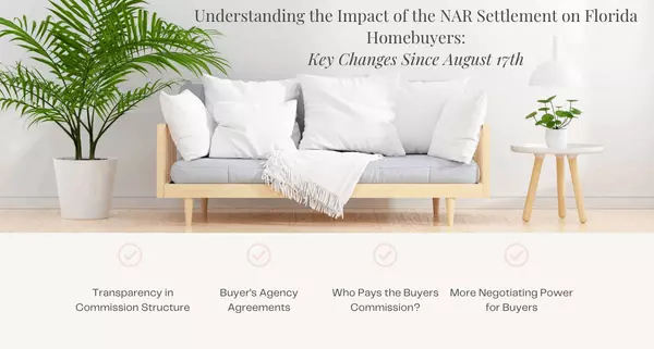 Understanding the Impact of the NAR Settlement on Florida Homebuyers: Key Changes Since August 17th,Natalie Hall