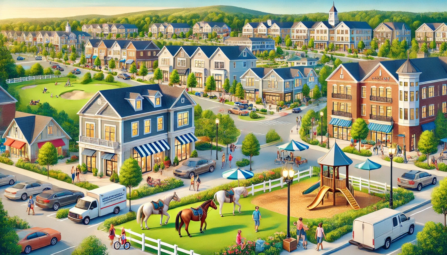 AI Image depicting Alpharetta, GA