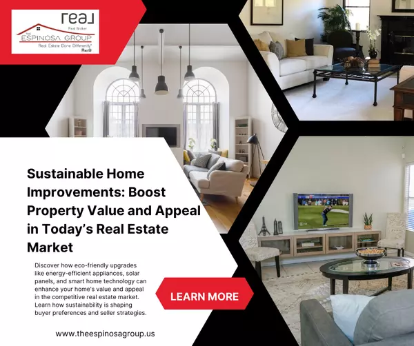 Sustainable Home Improvements: Boost Property Value and Appeal in Today’s Real Estate Market,Sheri Espinosa