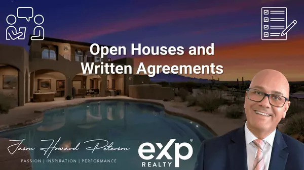 NAR Consumers: Open Houses and Written Agreements,Jason Peterson