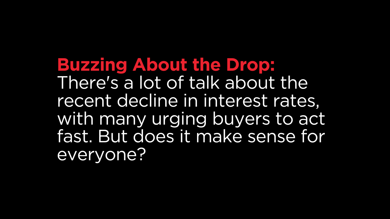 interest rate declines