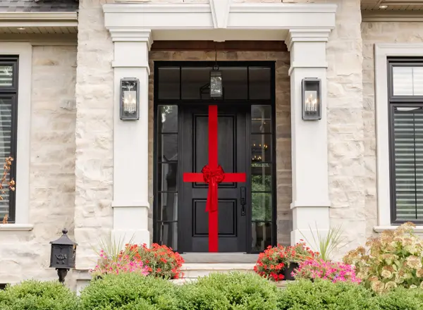 Red Bow front door