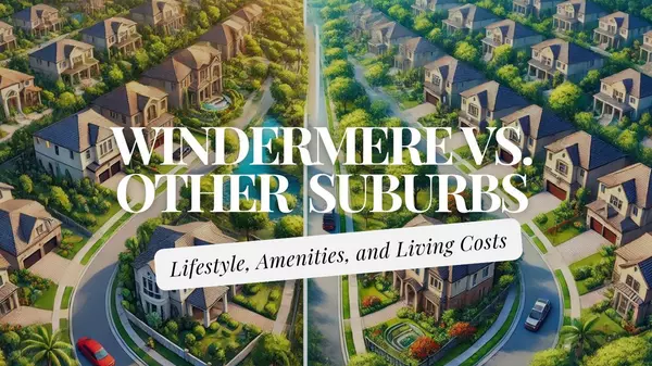 feature image of Windermere vs. Other Orlando Suburbs