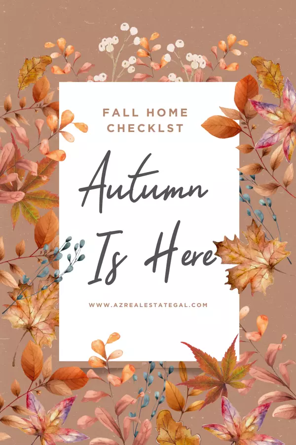 feature image of Fall Home Checklist