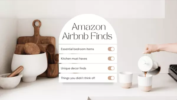 feature image of Airbnb Amazon Shopping List 