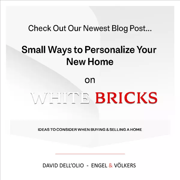 Small Ways to Personalize Your New Home